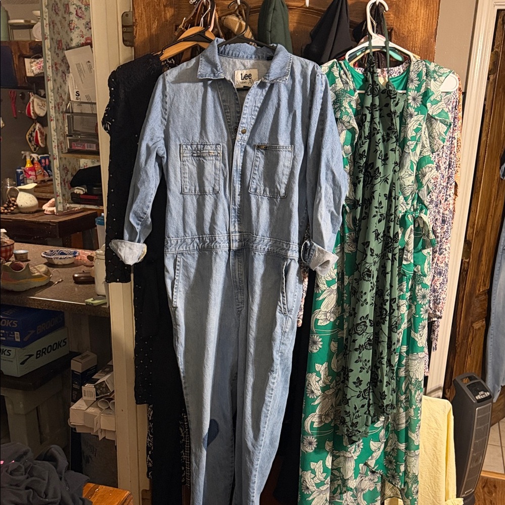 Lee Light Blue Denim Coverall
